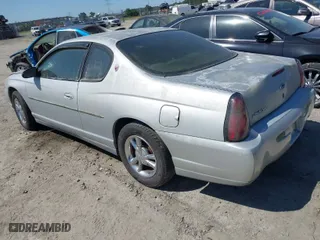 2002 Chevrolet Monte Carlo LS with VIN 2G1WW12E829139270, listed as a IAAI auction lot 42019609 with 1 mi miles. Bid and sale history available at carsss.com. Image 3.
