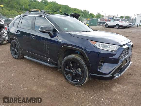 2021 Toyota RAV4 Hybrid XSE with VIN 4T3E6RFV0MU053245, listed as a IAAI auction lot 42426959 with 28,717 mi miles and . Bid and sale history available at DreamBid. Image 1.