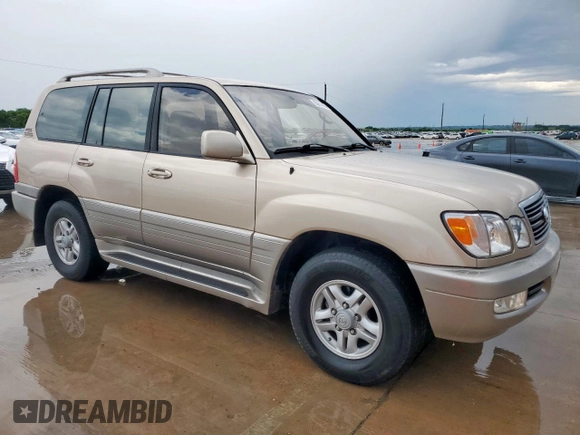 2000 Lexus LX 470 with VIN JT6HT00W8Y0118377, listed as a Copart auction lot 55614435 with 230,542 mi miles and Clean Title. Bid and sale history available at carsss.com. Image 4.