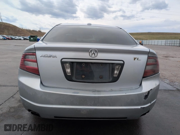 2007 Acura TL with VIN 19UUA662X7A047259, listed as a Copart auction lot 51240435 with 190,002 mi miles and Salvage Title. Bid and sale history available at carsss.com. Image 6.