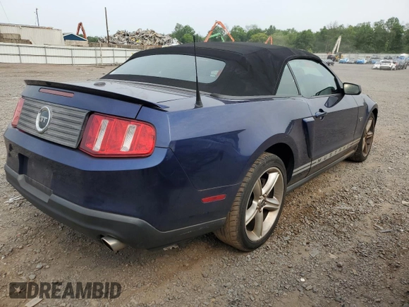 2010 Ford Mustang GT with VIN 1ZVBP8FH7A5119858, listed as a Copart auction lot 60839275 with 118,520 mi miles and Salvage title. Bid and sale history available at DreamBid. Image 3.