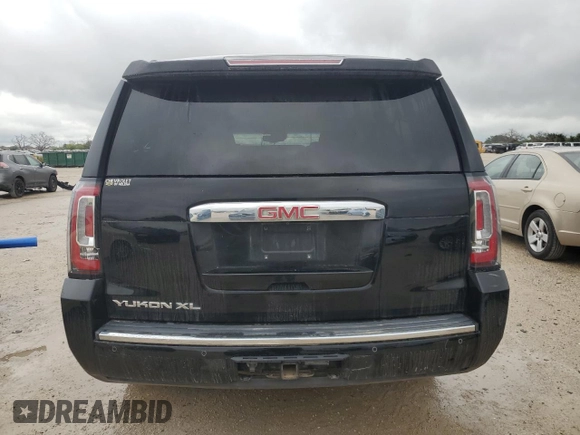 2017 GMC Yukon XL Denali with VIN 1GKS2HKJ3HR390983, listed as a Copart auction lot 68530834 with 160,214 mi miles and Salvage Title. Bid and sale history available at carsss.com. Image 6.