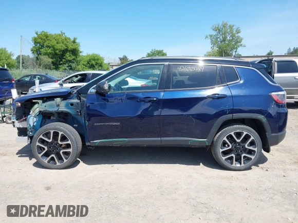 2018 Jeep Compass Limited z VIN 3C4NJDCB8JT147811, wystawiony jako IAAI lot #42600489 z przebiegiem 101 783 mil mil oraz . Historia ofert i sprzedaży dostępna na DreamBid. Obrazek 15.