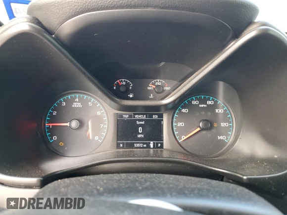 2021 GMC Canyon 2WD Elevation with VIN 1GTG5CEN3M1114046, listed as a Copart auction lot 79335554 with 53,512 mi miles and Salvage Title. Bid and sale history available at carsss.com. Image 9.