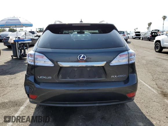 2010 Lexus RX 450h z VIN JTJBC1BA1A2022331, wystawiony jako Copart lot #53989405 z przebiegiem 90 228 mil mil oraz Szkoda całkowita • Salvage title. Historia ofert i sprzedaży dostępna na DreamBid. Obrazek 6.