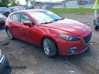 2014 Mazda 3 S Touring with VIN JM1BM1L36E1139818, listed as a IAAI auction lot 42129839 with 134,397 mi miles and . Bid and sale history available at carsss.com. Image 1.