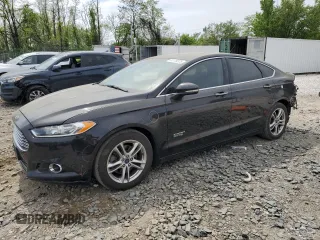 2016 Ford Fusion Titanium with VIN 3FA6P0SU7GR349548, listed as a Copart auction lot 53116325 with 124,354 mi miles and Salvage title. Bid and sale history available at DreamBid. Image 1.