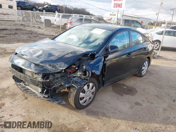 2018 Hyundai Accent SE with VIN 3KPC24A34JE025385, listed as a IAAI auction lot 40833564 with 75,012 mi miles and . Bid and sale history available at carsss.com. Image 17.