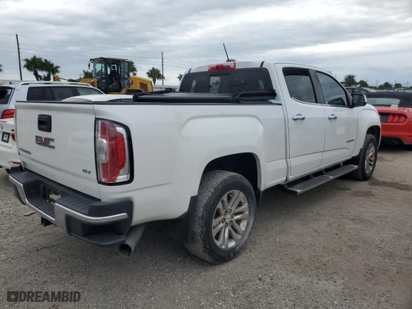 2017 GMC Canyon 2WD SLT with VIN 1GTG5DE13H1235684, listed as a Copart auction lot 74739974 with 0 mi miles and Salvage Title. Bid and sale history available at carsss.com. Image 3.