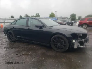 2022 Audi S8 с VIN WAULSAF89NN007255, выставлен на аукционе Copart как лот 57654725 с пробегом 14 904 миль миль и Списание • Salvage title. История ставок и продаж доступна на DreamBid. Изображение 4.