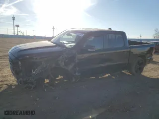 2019 Ram 1500 Big Horn/Lone Star with VIN 1C6RRFFG8KN867387, listed as a Copart auction lot 47018585 with 154,046 mi miles and Salvage Title. Bid and sale history available at carsss.com. Image 1.