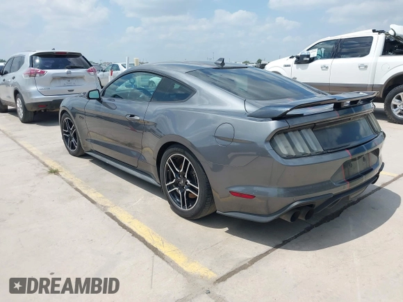 2021 Ford Mustang GT with VIN 1FA6P8CF5M5126714, listed as a IAAI auction lot 42320269 with 37,435 mi miles and . Bid and sale history available at DreamBid. Image 3.