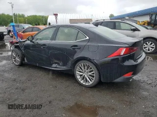 2014 Lexus IS 250 with VIN JTHCF1D25E5003949, listed as a Copart auction lot 58034355 with 132,647 mi miles and Salvage title. Bid and sale history available at DreamBid. Image 2.