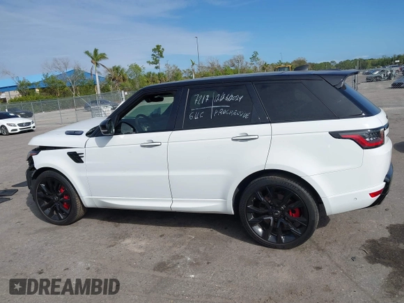 2021 Land Rover Range Rover Sport HST with VIN SALWS2RU5MA760939, listed as a IAAI auction lot 41263100 with 66,712 mi miles. Bid and sale history available at carsss.com. Image 15.