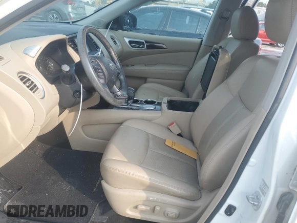 2016 Nissan Pathfinder SL with VIN 5N1AR2MN8GC666555, listed as a Copart auction lot 57964355 with 96,154 mi miles and Clean title. Bid and sale history available at DreamBid. Image 7.