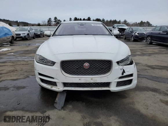 2019 Jaguar XE 25t Premium with VIN SAJAJ4FX0KCP50143, listed as a Copart auction lot 46303155 with 111,621 mi miles and Salvage Title. Bid and sale history available at DreamBid. Image 5.