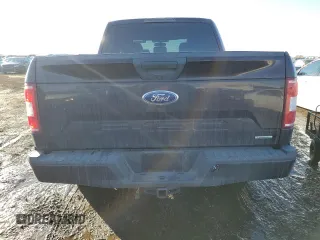 2018 Ford F-150 XL with VIN 1FTEW1EG4JFC11412, listed as a Copart auction lot 42422455 with 87,778 mi miles and Salvage Title. Bid and sale history available at carsss.com. Image 6.