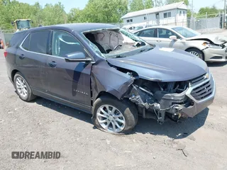 2018 Chevrolet Equinox LT z VIN 3GNAXSEV3JS608192, wystawiony jako IAAI lot #42399436 z przebiegiem 60 276 mil mil oraz . Historia ofert i sprzedaży dostępna na DreamBid. Obrazek 1.