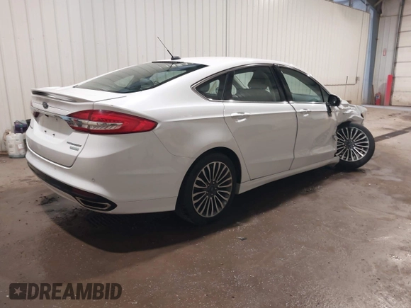 2017 Ford Fusion Titanium with VIN 3FA6P0K98HR124178, listed as a IAAI auction lot 42207938 with 89,352 mi miles and . Bid and sale history available at DreamBid. Image 4.