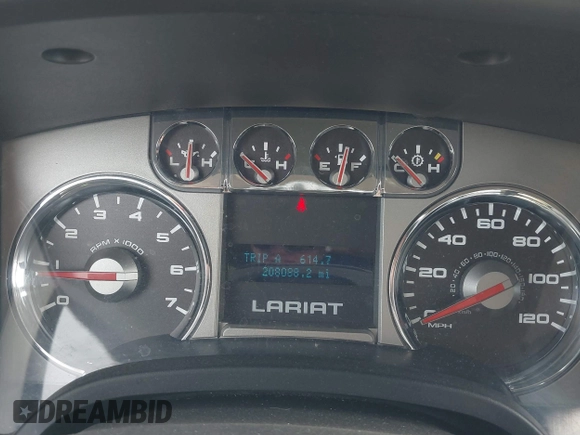 2010 Ford F-150 XL with VIN 1FTFW1EV6AFB88119, listed as a IAAI auction lot 41843191 with 208,088 mi miles. Bid and sale history available at carsss.com. Image 7.