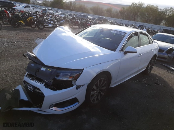 2020 Audi A4 Sedan Premium with VIN WAUGMAF46LA065479, listed as a Copart auction lot 73072632 with 23,033 mi miles. Bid and sale history available at carsss.com. Image 1.