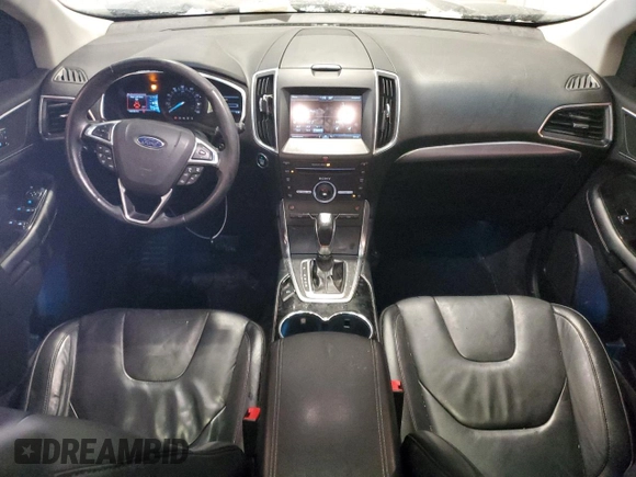2015 Ford Edge Titanium with VIN 2FMTK4K82FBC34158, listed as a Copart auction lot 44114675 with 146,139 mi miles and Salvage Title. Bid and sale history available at carsss.com. Image 8.