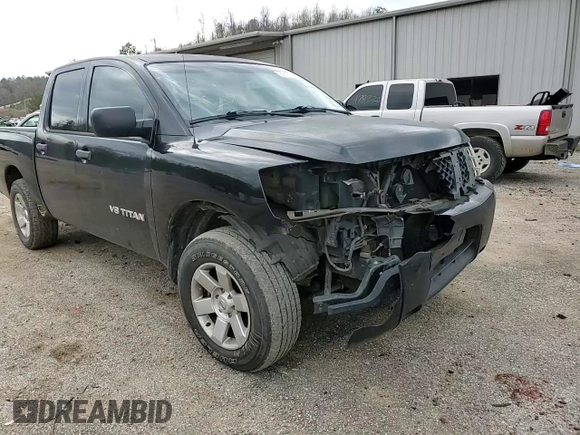 2008 Nissan Titan XE with VIN 1N6AA07D98N359661, listed as a Copart auction lot 43989065 with 171,479 mi miles and Salvage Title. Bid and sale history available at carsss.com. Image 10.