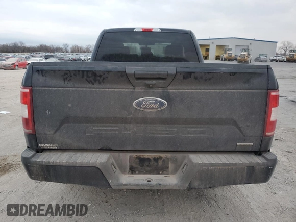 2020 Ford F-150 XL with VIN 1FTEX1CP7LKF02853, listed as a Copart auction lot 86289174 with Not Provided miles and Salvage Title. Bid and sale history available at DreamBid. Image 6.