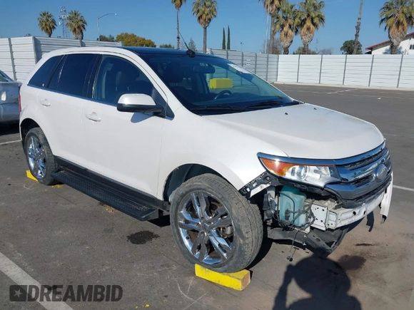 2012 Ford Edge Limited with VIN 2FMDK3KC6CBA70962, listed as a IAAI auction lot 41771208 with 157,553 mi miles. Bid and sale history available at carsss.com. Image 1.