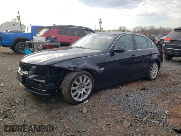 2008 BMW 3 Series 335xi with VIN WBAVD53568A283103, listed as a Copart auction lot 47861895 with 85,746 mi miles and Salvage Title. Bid and sale history available at carsss.com. Image 1.