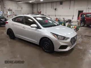 2020 Hyundai Accent SE with VIN 3KPC24A66LE111892, listed as a IAAI auction lot 41784084 with 143,184 mi miles. Bid and sale history available at carsss.com. Image 1.