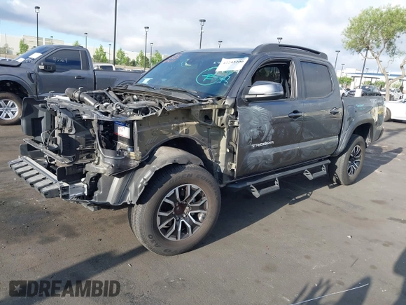 2022 Toyota Tacoma SR5 with VIN 3TMAZ5CN5NM181034, listed as a IAAI auction lot 42243200 with Not provided miles and . Bid and sale history available at DreamBid. Image 21.