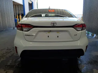 2025 Toyota Corolla LE with VIN 5YFB4MDE4SP264454, listed as a Copart auction lot 53246465 with 5,350 mi miles and Non Repairable. Bid and sale history available at carsss.com. Image 6.