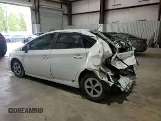 2012 Toyota Prius One with VIN JTDKN3DU8C5486847, listed as a Copart auction lot 51896295 with 152,244 mi miles and Salvage Title. Bid and sale history available at carsss.com. Image 2.