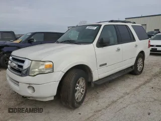 2008 Ford Expedition SSV with VIN 1FMFU16558LA64368, listed as a Copart auction lot 50095805 with 202,813 mi miles and Clean title. Bid and sale history available at DreamBid. Image 1.