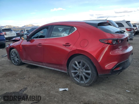 2021 Mazda Mazda3 Hatchback Preferred with VIN JM1BPALL6M1346943, listed as a Copart auction lot 48400755 with 44,700 mi miles and Salvage Title. Bid and sale history available at carsss.com. Image 2.