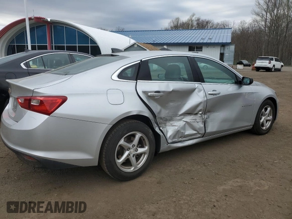2018 Chevrolet Malibu LS with VIN 1G1ZC5ST1JF172547, listed as a Copart auction lot 53996635 with 118,696 mi miles and Salvage Title. Bid and sale history available at DreamBid. Image 3.