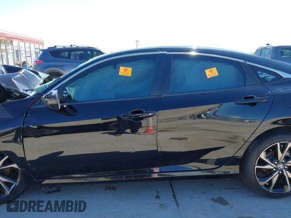 2019 Honda Civic Sport with VIN 19XFC2F89KE051016, listed as a IAAI auction lot 42042322 with 36,775 mi miles and . Bid and sale history available at DreamBid. Image 13.