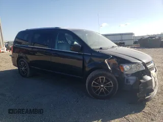 2017 Dodge Grand Caravan SXT with VIN 2C4RDGCG0HR589517, listed as a Copart auction lot 46526085 with 141,263 mi miles and Salvage Title. Bid and sale history available at DreamBid. Image 4.