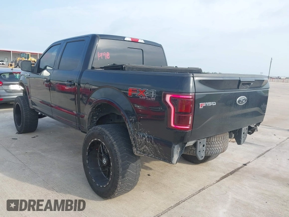 2016 Ford F-150 XLT with VIN 1FTEW1EF7GKD91511, listed as a IAAI auction lot 42411024 with 148,360 mi miles and . Bid and sale history available at DreamBid. Image 3.