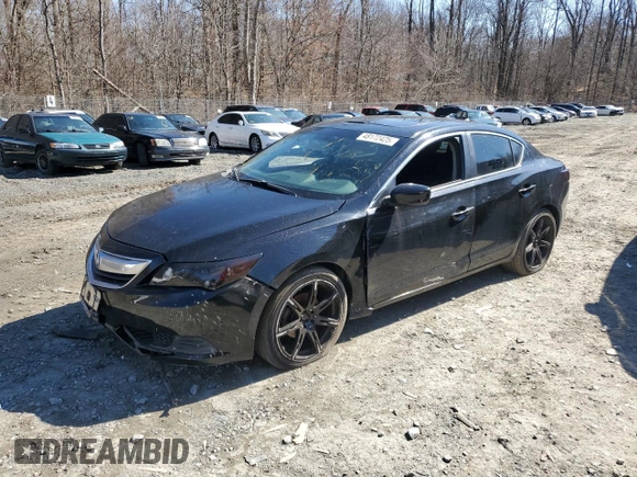 2013 Acura ILX with VIN 19VDE1F33DE021280, listed as a Copart auction lot 48172425 with 125,591 mi miles and Salvage Title. Bid and sale history available at carsss.com. Image 1.