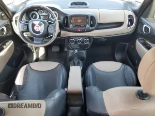 2014 FIAT 500L Lounge with VIN ZFBCFACH9EZ004878, listed as a Copart auction lot 75235434 with 56,789 mi miles and Clean Title. Bid and sale history available at carsss.com. Image 8.