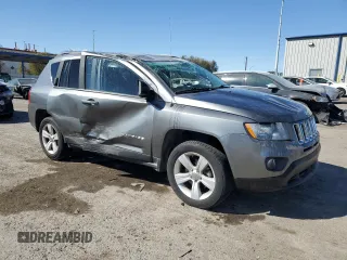 2012 Jeep Compass Sport with VIN 1C4NJCBB6CD639483, listed as a Copart auction lot 49663915 with 106,324 mi miles and Salvage Title. Bid and sale history available at carsss.com. Image 4.