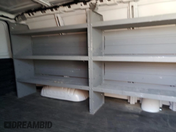 2019 Chevrolet Express Cargo Van with VIN 1GCWGAFG4K1279871, listed as a Copart auction lot 50024895 with 84,102 mi miles and Clean Title. Bid and sale history available at carsss.com. Image 11.