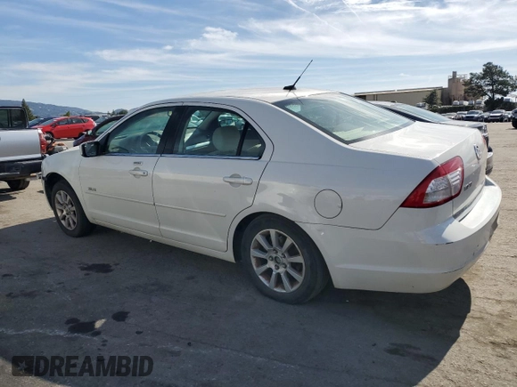 2008 Mercury Milan with VIN 3MEHM07Z48R636121, listed as a Copart auction lot 45769745 with 199,031 mi miles and Salvage Title. Bid and sale history available at carsss.com. Image 2.