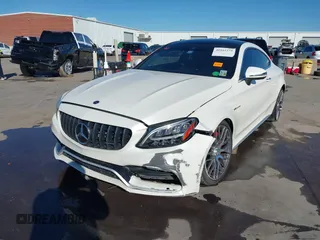 2020 Mercedes-Benz C 63 S AMG with VIN WDDWJ8HB8LF946608, listed as a IAAI auction lot 41162275 with 45,499 mi miles and . Bid and sale history available at DreamBid. Image 6.