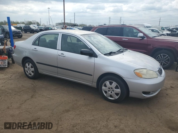 2006 Toyota Corolla CE with VIN JTDBR32EX60090971, listed as a Copart auction lot 54992905 with 225,311 mi miles and Clean Title. Bid and sale history available at DreamBid. Image 4.