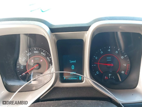 2015 Chevrolet Camaro LS with VIN 2G1FB1E31F9146573, listed as a IAAI auction lot 41673309 with 132804 miles. Bid and sale history available at carsss.com. Image 7.