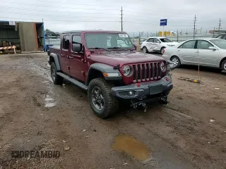 2021 Jeep Gladiator Rubicon with VIN 1C6JJTBG6ML518543, listed as a Copart auction lot 59877365 with 30,537 mi miles and Salvage title. Bid and sale history available at DreamBid. Image 13.