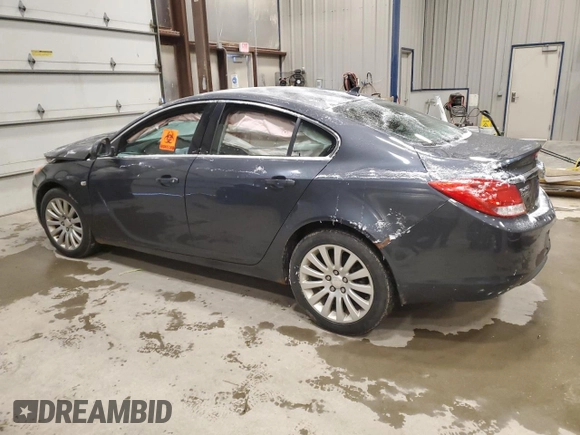 2011 Buick Regal CXL RL2 with VIN 2G4GP5EC8B9189933, listed as a Copart auction lot 88292815 with Not provided miles and Non repairable. Bid and sale history available at DreamBid. Image 2.